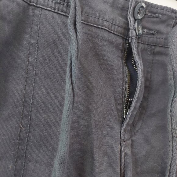Hei Hei Dark Dark Gray Pants Size 8 Style Well Washed Well Worn Play Drawstring - Picture 9 of 9